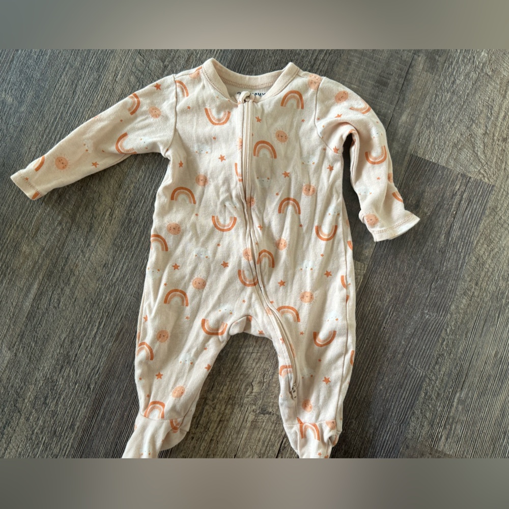 5 for $20 ✨ Old Navy baby infant‎ footie sleep play pajamas pjs sun 3-6 months
